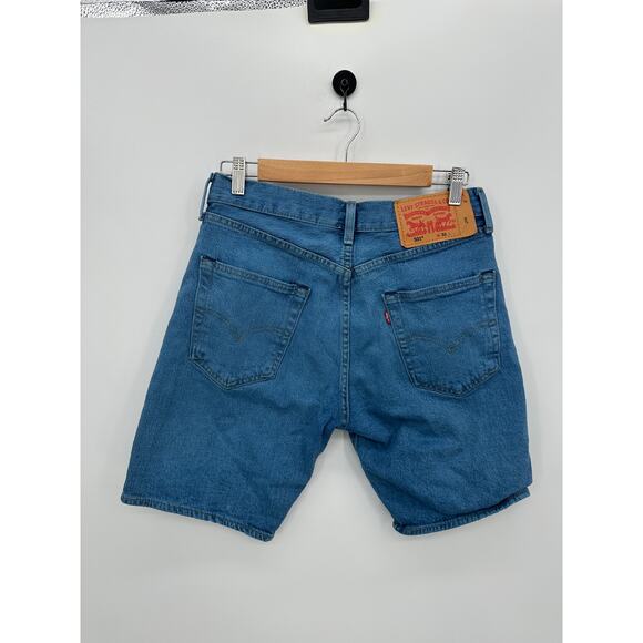Levi's Mens 501 Button Fly Denim Shorts Size 31 Dad Jorts Jean 9" Inseam - Picture 2 of 7